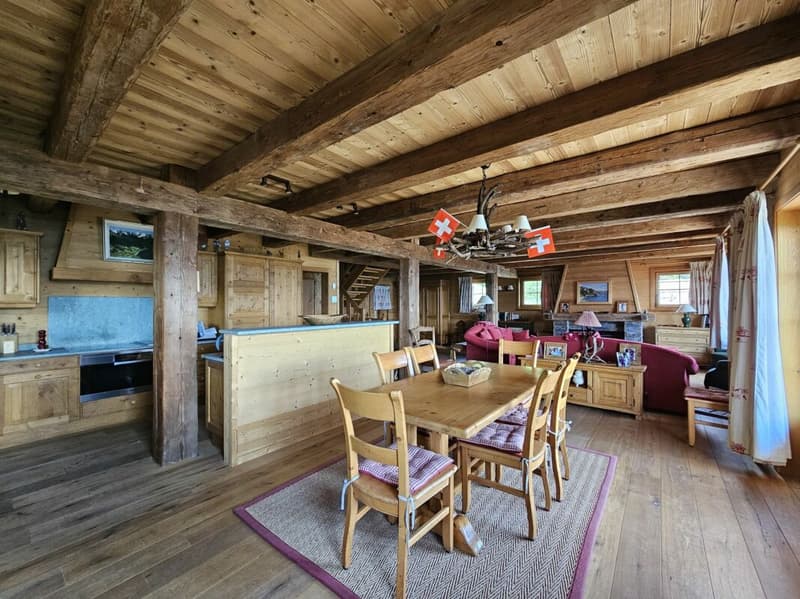 Außergewöhnliche 7-Zimmer-Eigenschaft in Chesières - zur Miete für 10 Monate (3)