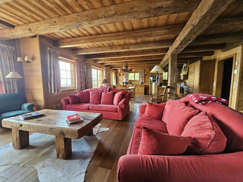Außergewöhnliche 7-Zimmer-Eigenschaft in Chesières - zur Miete für 10 Monate (8)