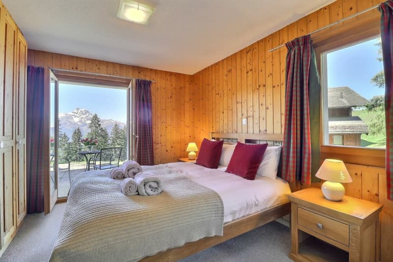 Chalet mit Panoramablick auf die Alpen - 5 Zimmer (16)