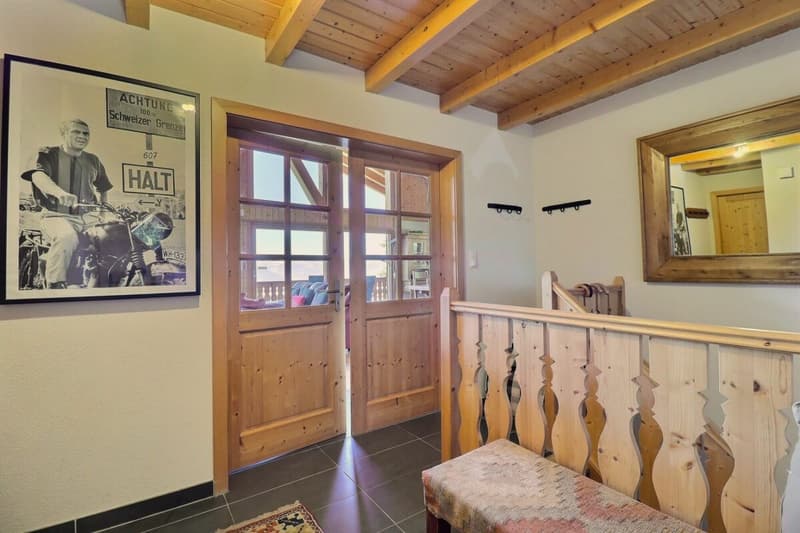 Chalet mit Panoramablick auf die Alpen - 5 Zimmer (19)
