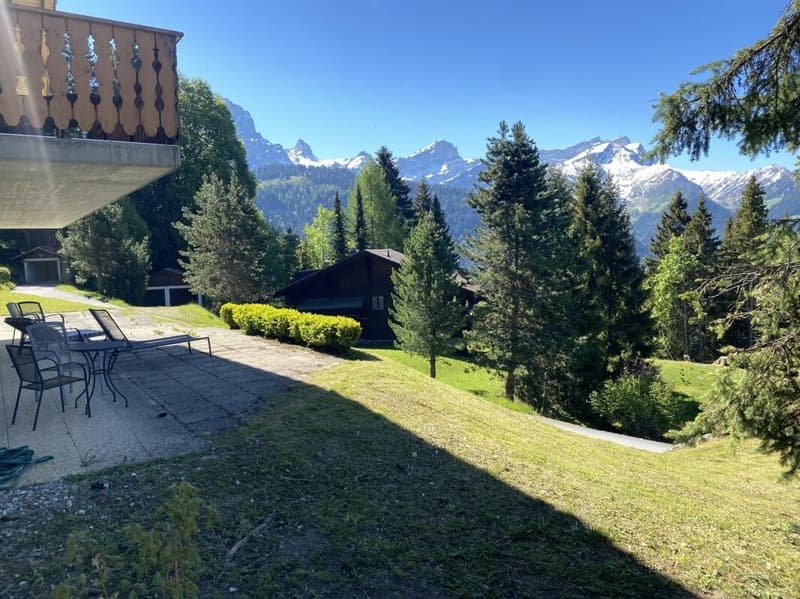 Chalet mit Panoramablick auf die Alpen - 5 Zimmer (24)