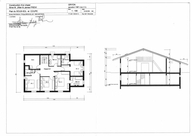 Plan rez-de-chaussée