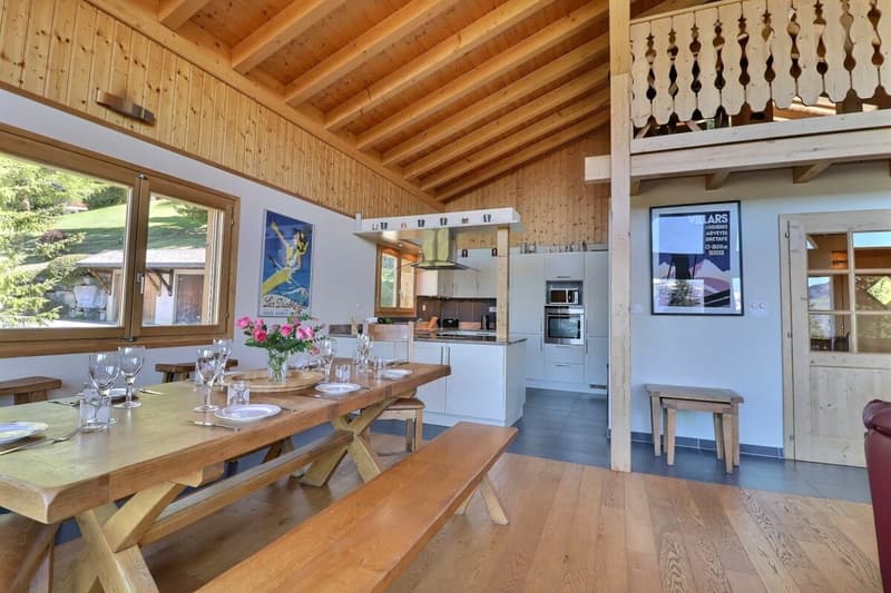 Chalet mit Panoramablick auf die Alpen - 5 Zimmer (6)