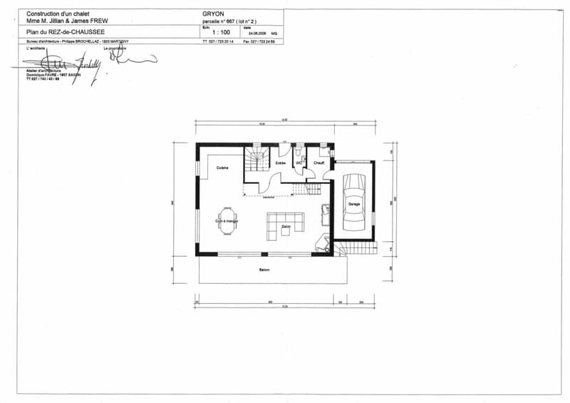 Plan etage