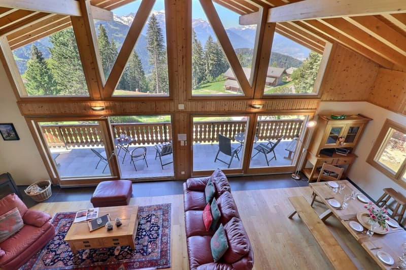 Chalet mit Panoramablick auf die Alpen - 5 Zimmer (3)