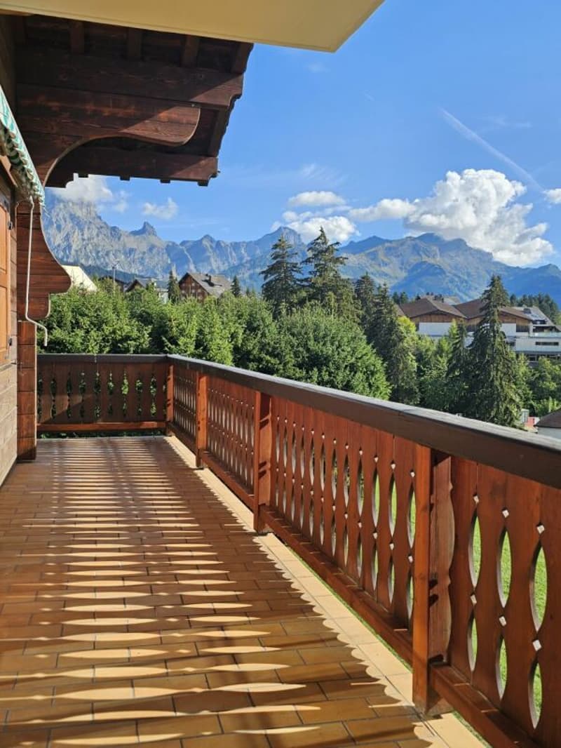 Appartement 4 pièces à Villars-sur-Ollon - à louer à la saison d'hiver (7)