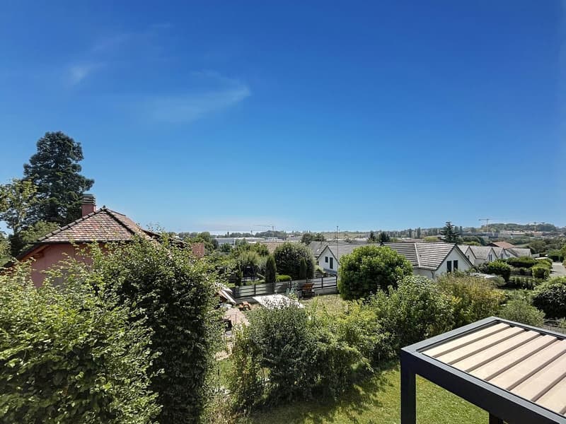 Vue Sud depuis le balcon