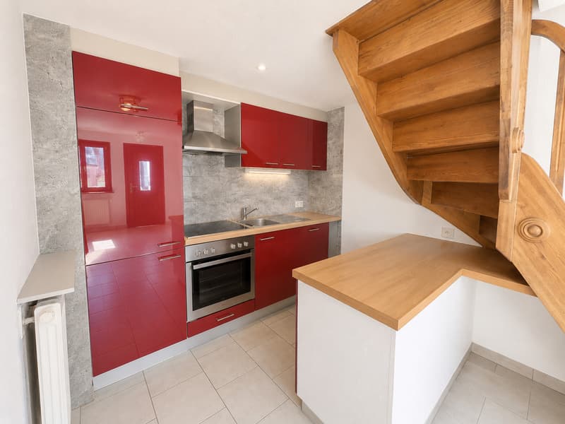 Charmanter Duplex-Wohnung mit 4.5 Zimmern im Erdgeschoss (3)