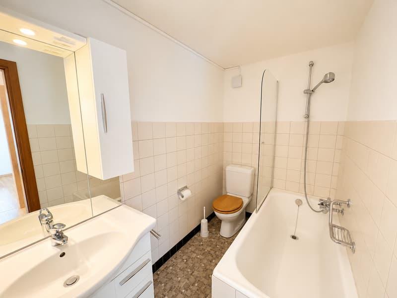 Charmanter Duplex-Wohnung mit 4.5 Zimmern im Erdgeschoss (8)