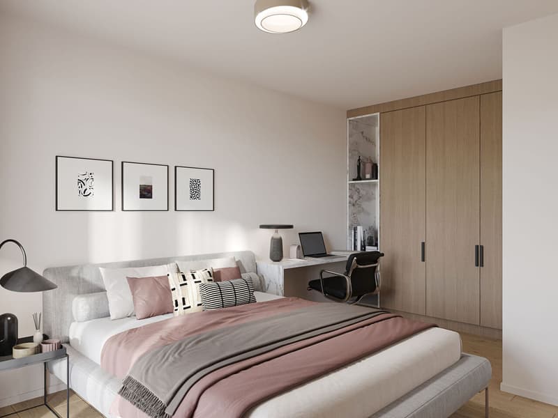 Ampio duplex di 3,5 locali al piano terra con accesso al giardino - Centro città (6)