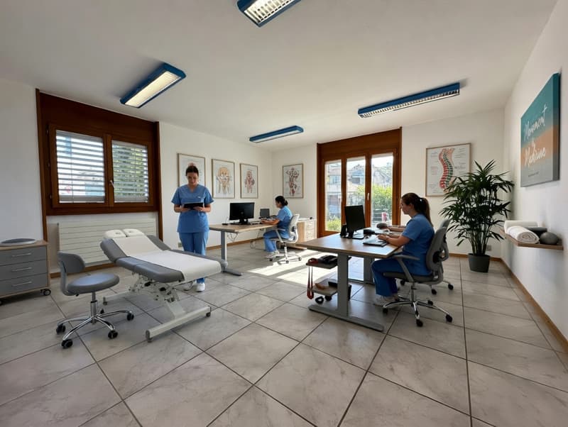 Studio / centro di cura di circa 132m2 con terrazza e giardino (7)