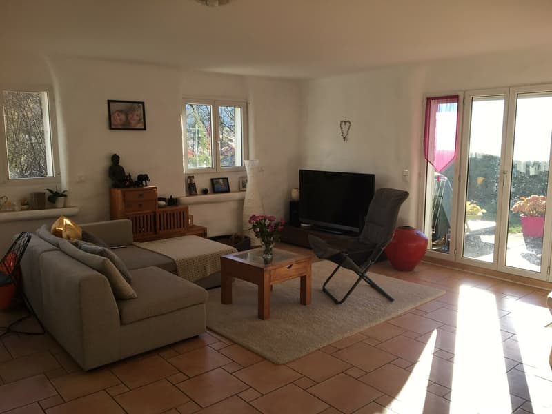 5.5 room duplex apartment with terrace in Jongny (6)