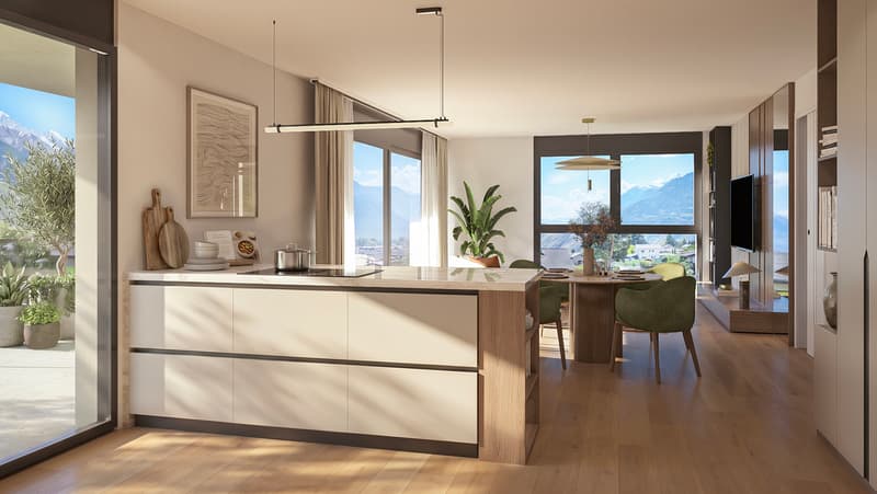 Lot D1 4.5 rooms new with garden (2)