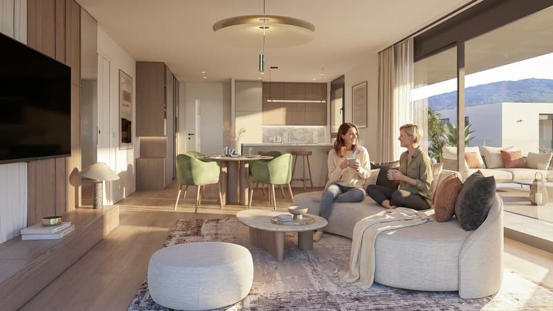 LOT A1 - 3,5 pces neuf en rez de jardin (9)