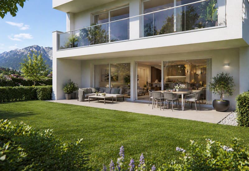 3,5 locali NUOVO - Terrazza e giardino 130m2 PPE (2)