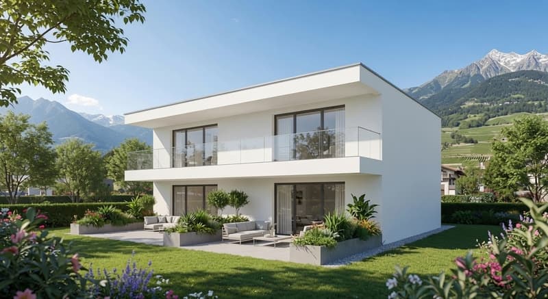 3,5 locali NUOVO - Terrazza e giardino 130m2 PPE (1)