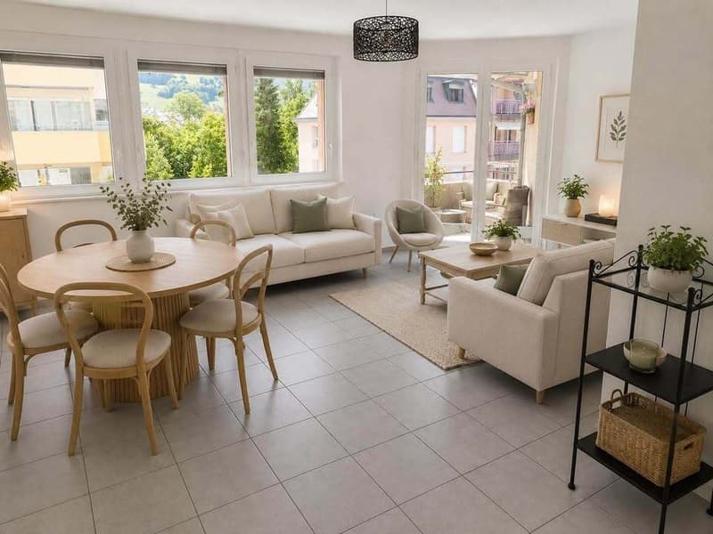 Helles 4.5-Zimmer-Wohnung im Herzen der Stadt (1)