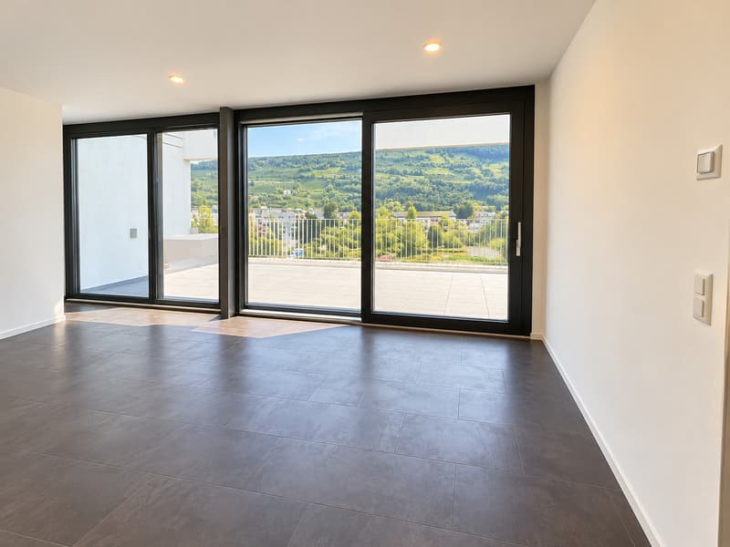 Magnifique appartement de 2.5 pièces en attique moderne à Sion (2)