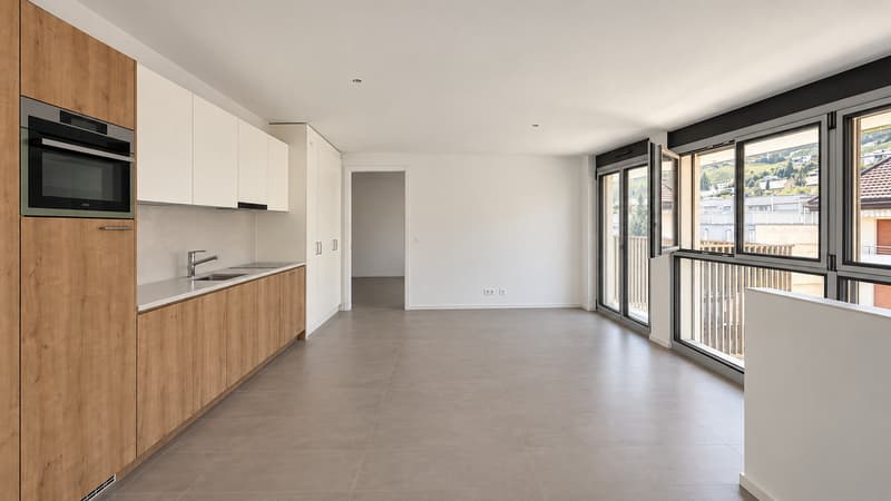Magnifique appartement de 2.5 pièces neuf au centre-ville de Sierre (2)