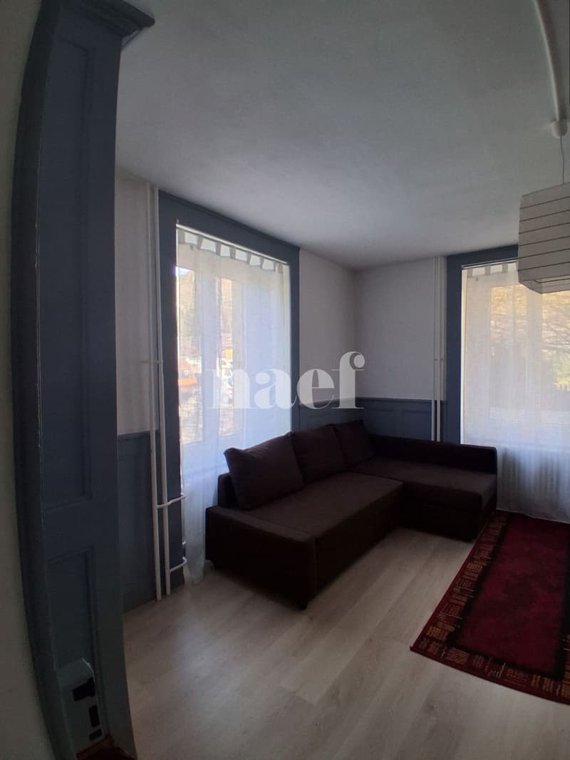 In Noiraigue, close to nature, 3.5-room apartment (3)
