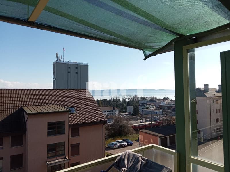 Beautiful apartment located just a few steps from the CFF train station and shops. (5)