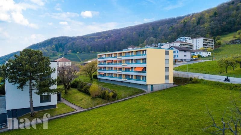Appartamento monolocale con balcone a Cornaux (4)
