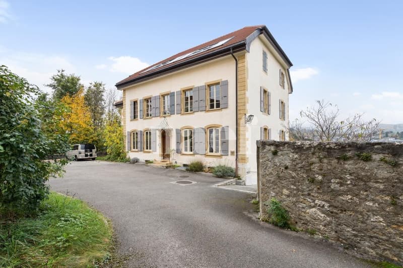 Duplex im Herzen des Dorfes Colombier (1)