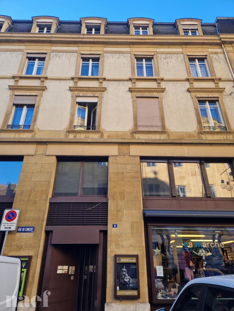 Surface Commerciale de 58 m² au Centre-Ville de Neuchâtel Emplacement de Premier Choix ! (1)