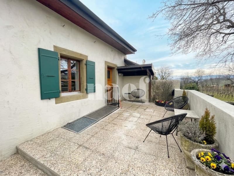 Charmante maison de village de 4 pièces + 2 salles de jeux chauffée en annexes (1)
