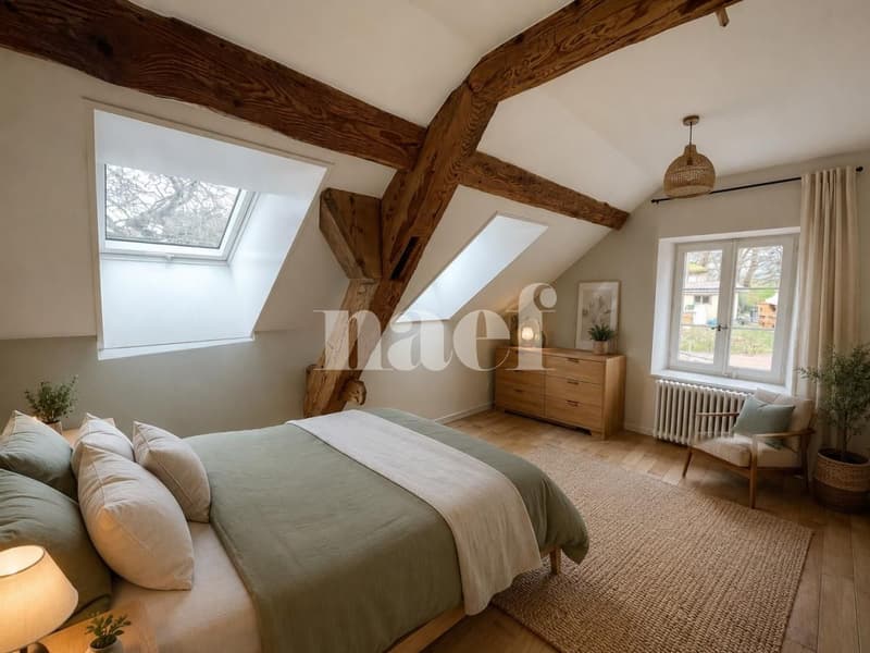 Charmante maison de village de 4 pièces + 2 salles de jeux chauffée en annexes (5)