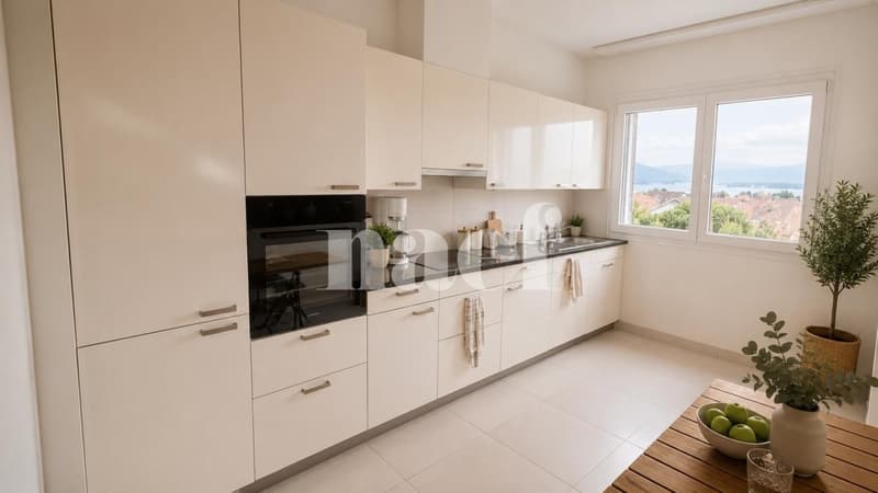 Beautiful apartment in the village center with 3 rooms of approx. 82m2 on the 3rd floor with communal garden (2)