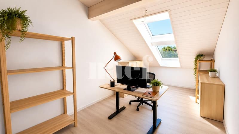 Beautiful 4-room attic apartment with large balcony and lake view (5)