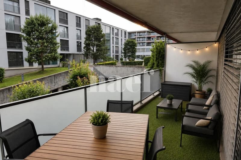 Bello appartamento di 4.5 locali al 1° piano con balcone di ca. 116.8m2 (1)