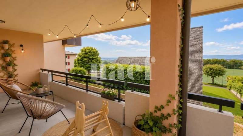 Wohnung mit 4.5 Zimmern im 1. Stock mit Balkon (1)
