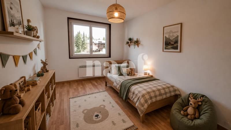 Appartement de 4 pièces au 1er étage avec 2 balcons (5)