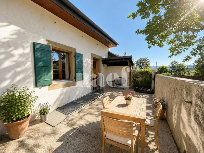 Charmanter Dorfhaus mit 4 Zimmern + 2 beheizten Spielzimmern in Anbauten (1)