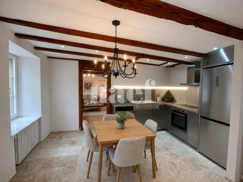 Charmanter Dorfhaus mit 4 Zimmern + 2 beheizten Spielzimmern in Anbauten (2)