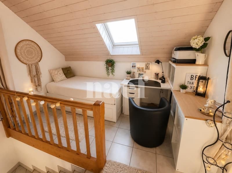 Beautiful 3.5-room duplex apartment of approx. 103m2 on the 2nd floor (4)