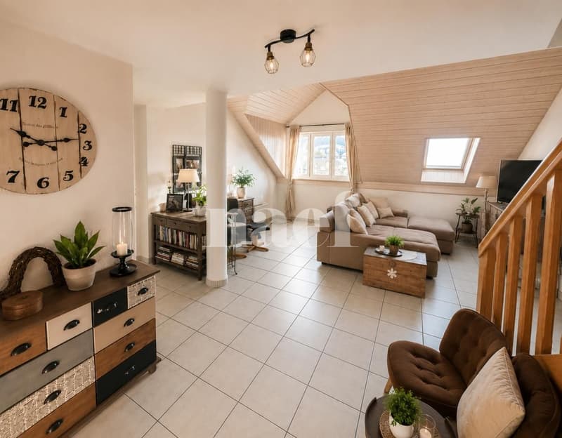 Beautiful 3.5-room duplex apartment of approx. 103m2 on the 2nd floor (1)