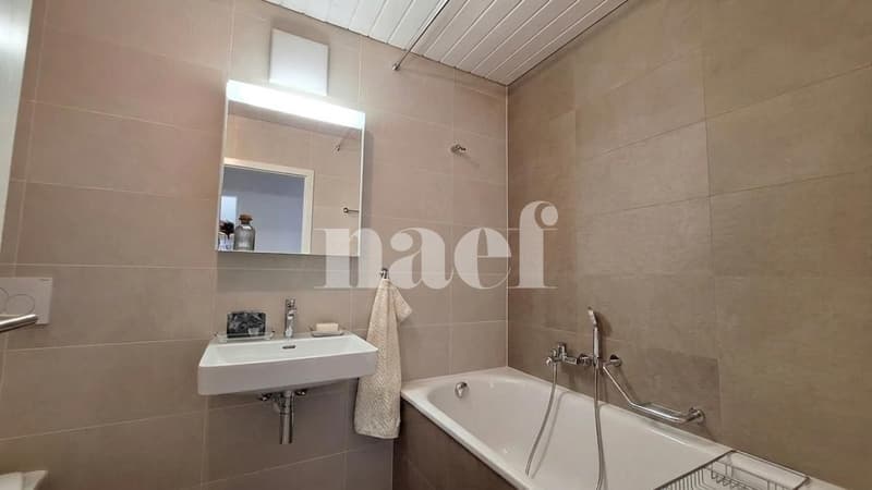 Bello appartamento di 4 locali nel sottotetto con ampio balcone e vista lago (9)