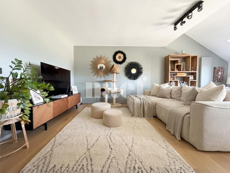 Geräumiges Duplex mit 4,5 Zimmern von etwa 148 m² in Founex mit freier Sicht auf den See und die Berge (3)