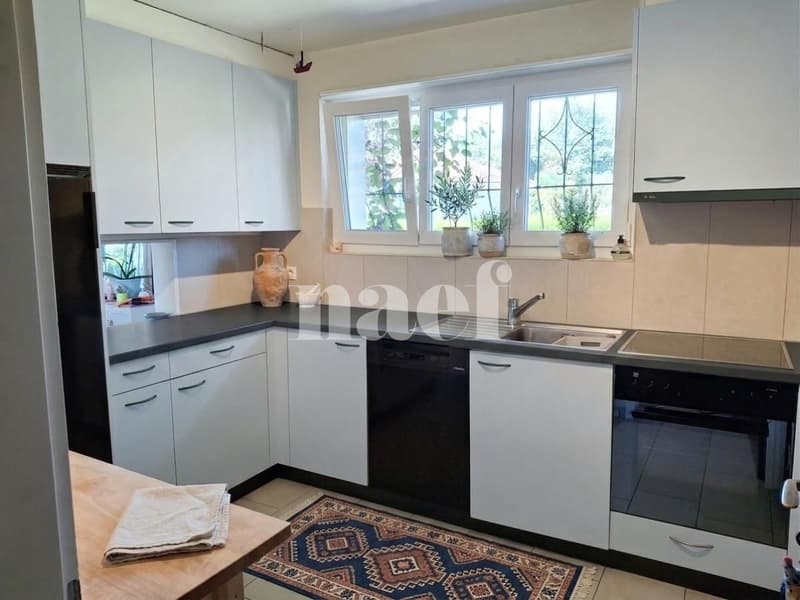 Detached house with 4.5 rooms, fireplace and garden (3)