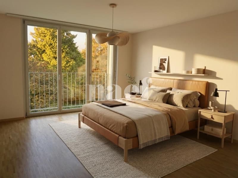 Schönes helles 4.5-Zimmer-Apartment im 3. Stock mit Balkonen (4)
