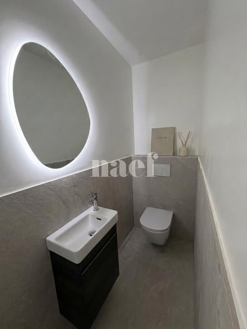 Spacieux duplex entièrement rénové de 6 pièces au 1er étage avec balcon (11)