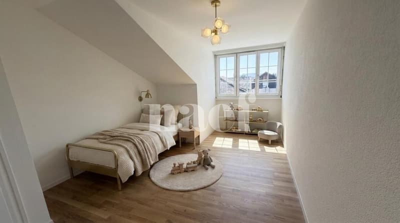 Spacieux duplex entièrement rénové de 6 pièces au 1er étage avec balcon (7)