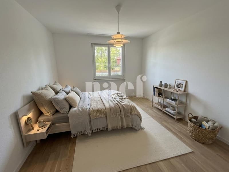 Spacieux duplex entièrement rénové de 6 pièces au 1er étage avec balcon (5)