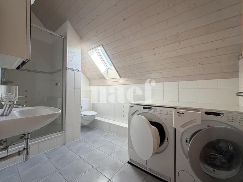 Duplex de 4.5 pièces Cadre paisible à deux pas du lac Bail à durée déterminée (1 an) (4)