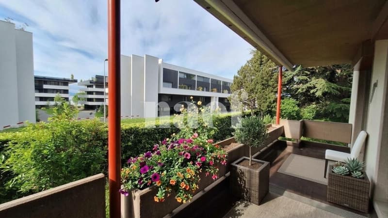 Appartement de 5.5 pièces au rez-de-chaussée avec cheminée et balcon (1)