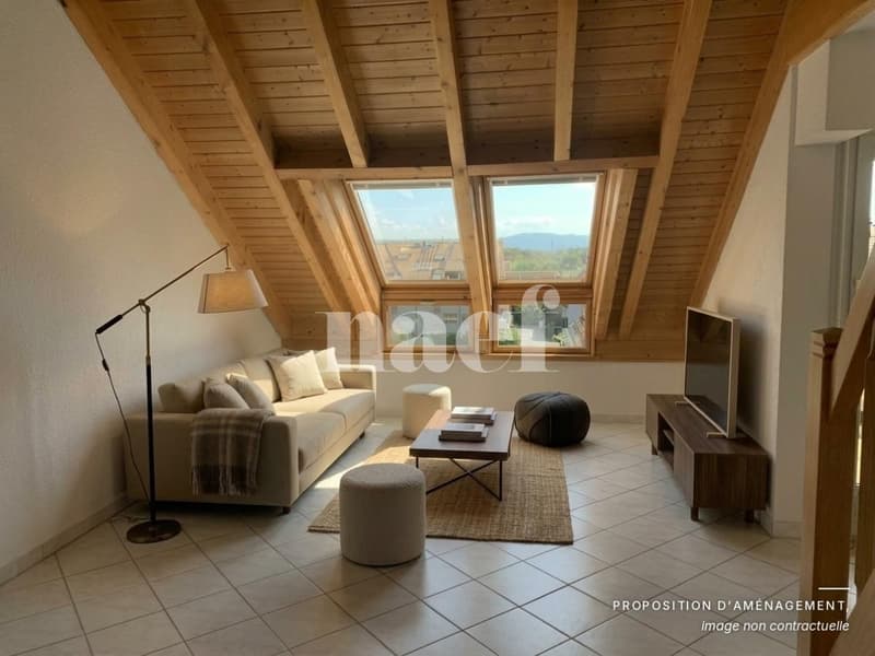 Charmant duplex de 5.5 pièces au 4ème étage avec balcon (3)