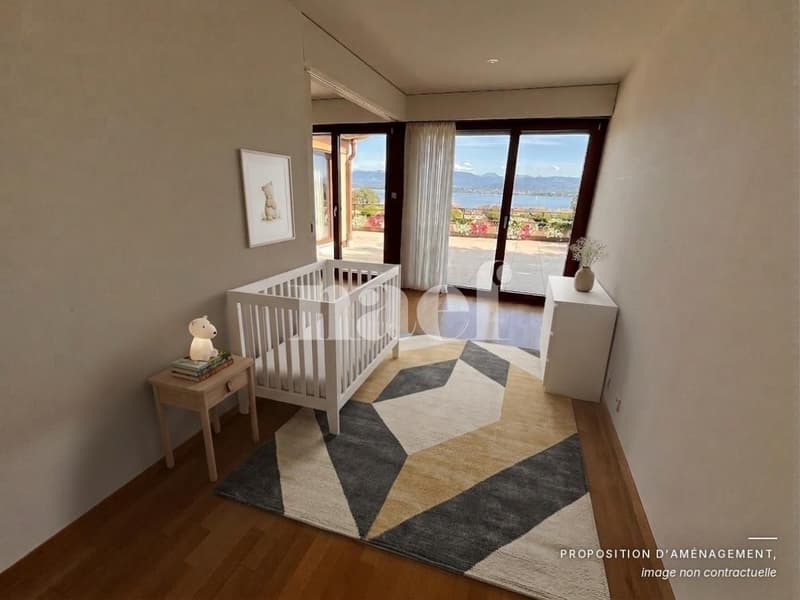 Au centre de Nyon avec vue sur le lac et le château - Appartement dexception de 4.5 pièces avec grande terrasse et vue sur le lac (6)